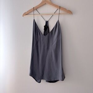 Silk jcrew tank